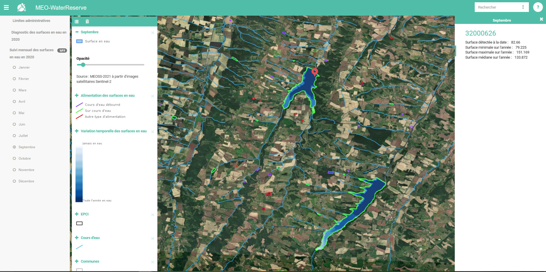 Outil WaterReserve