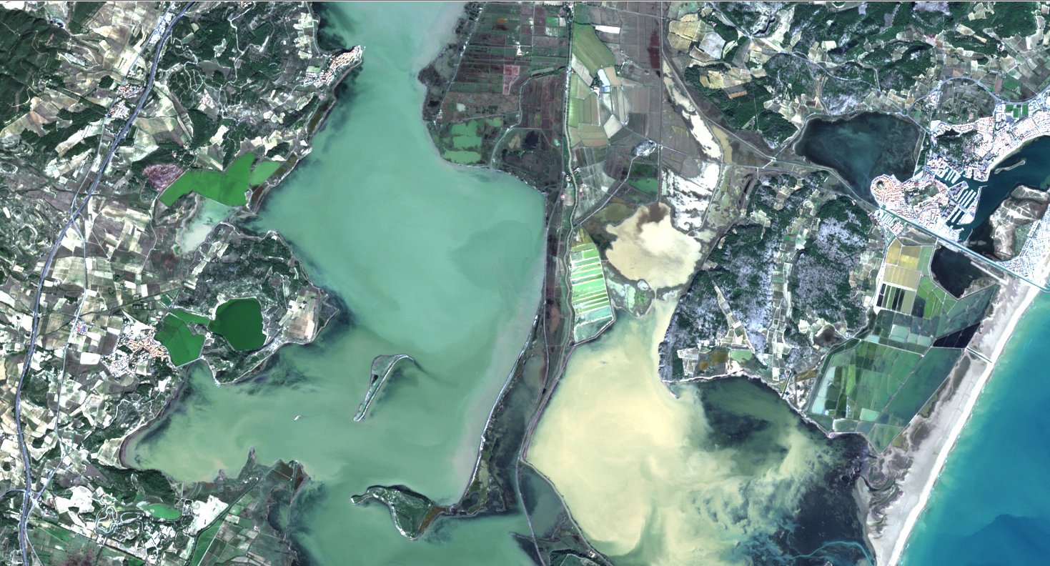 Crue Aude © Sentinel2/Copernicus