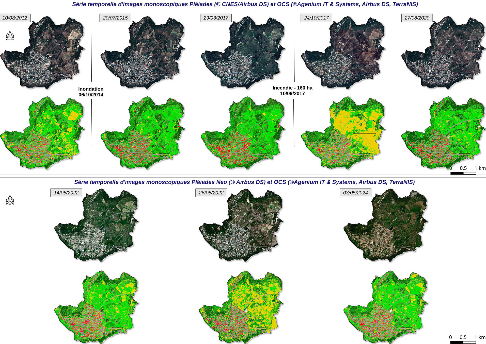 P4UF images sat et OCS