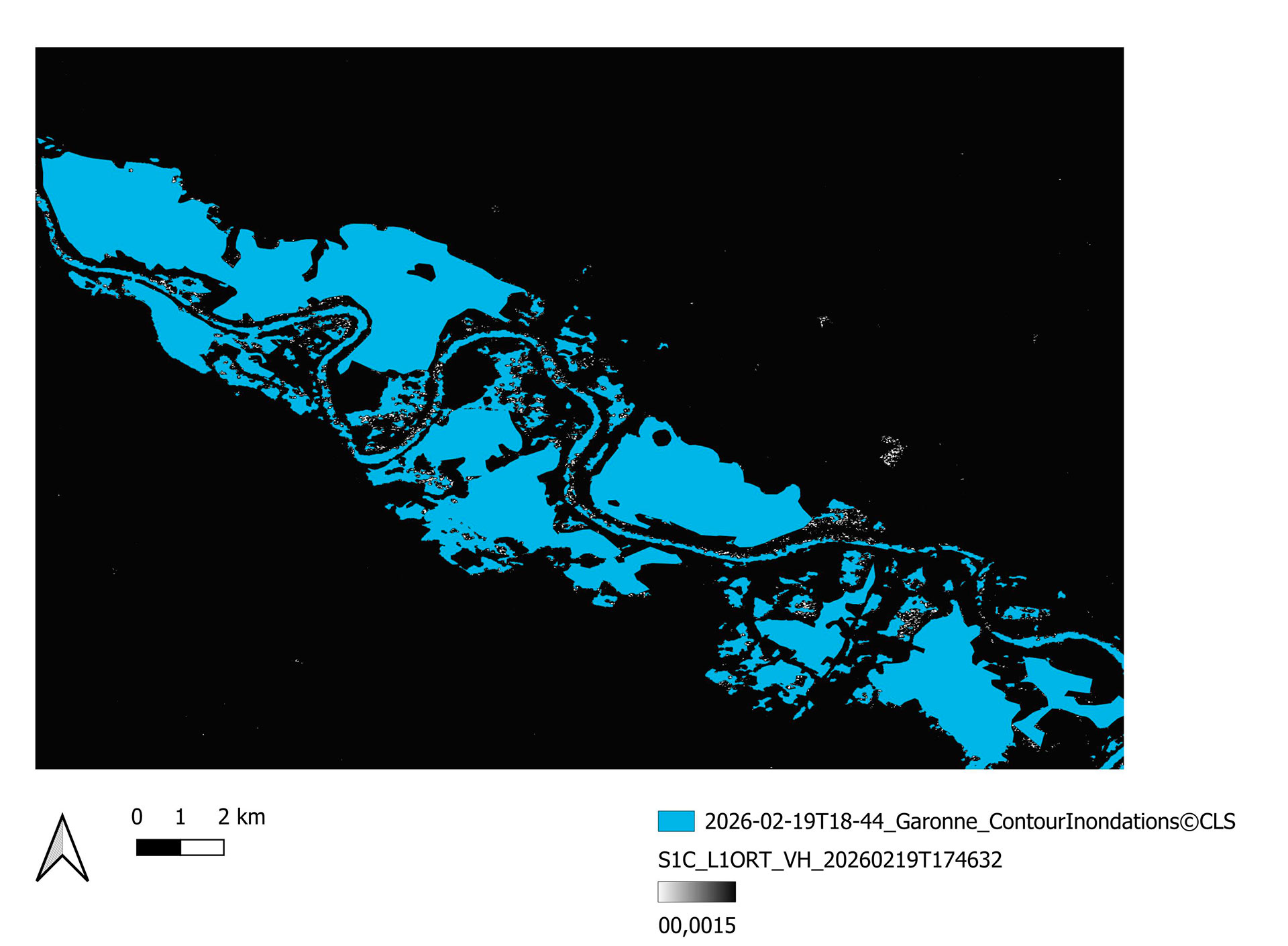 FloodML contour inondation