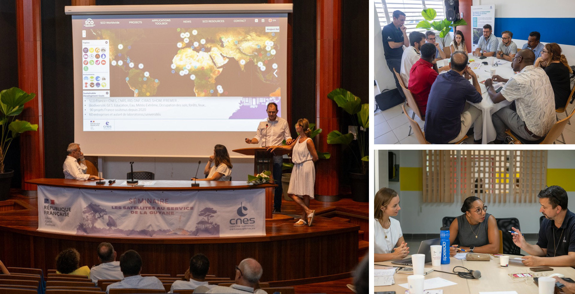Séminaire Satellites pour la GUyane