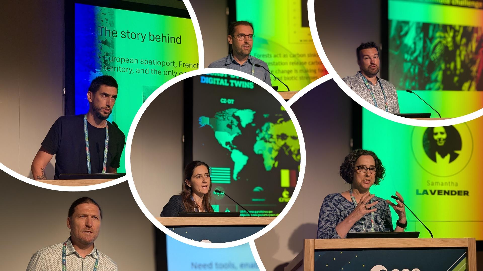 Numerous project leaders spoke at the LPS about the concrete solutions they are developing thanks to the support of the SCO.