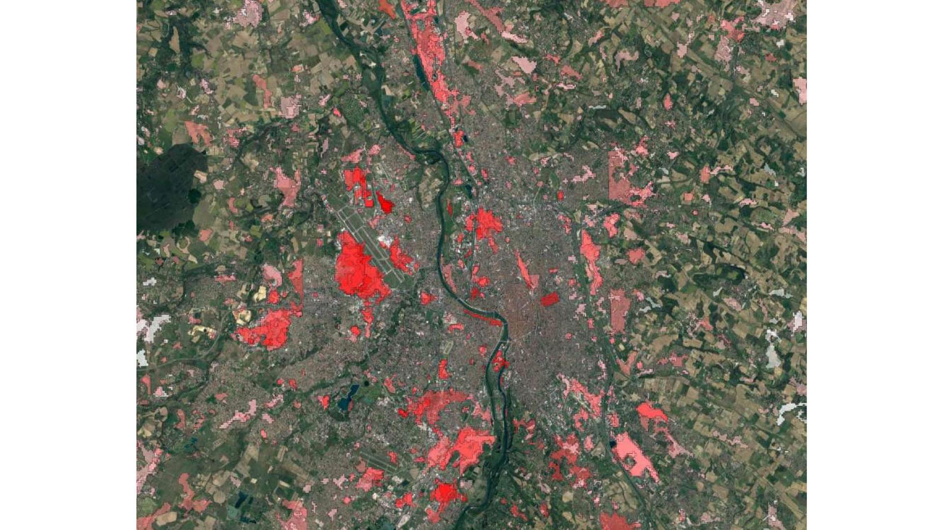Among other things, Thermocity can be used to identify "thermal wastes", as seen here in Toulouse. 