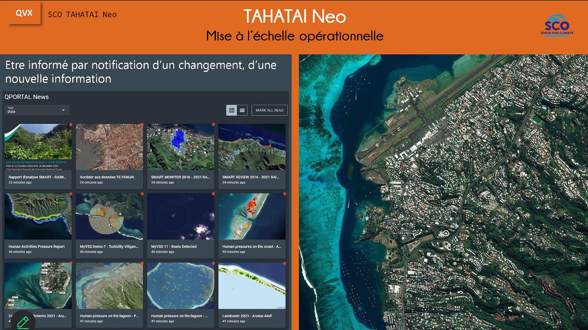 Developed in close collaboration with the Marine Resources Department, QVX-PF is ideally suited to marine spatial planning in large areas such as French Polynesia.