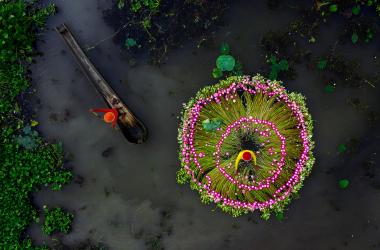 This astonishing view of the annual harvest of (edible) water lilies in Bengal may reflect the shared determination of SCO members: the future may look bleak, but there is a glimmer of hope if we all act together now.