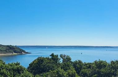 Breathtaking view from the Ifremer station in Plouzané, in the Finistère region.