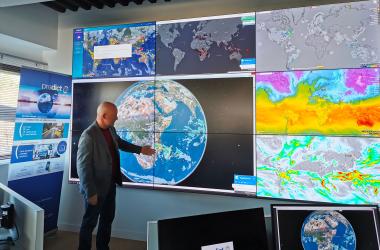 At Predict Services' premises, Alix Roumagnac, the company's founder, offered SCO members a privileged presentation of his impressive system, with a focus on its use in the SCO Gade Lapli project.