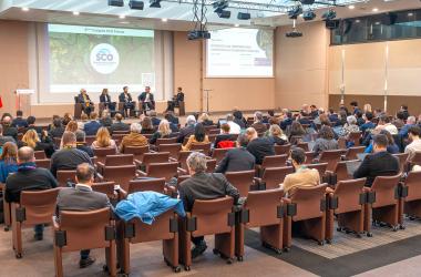 More than 150 people gathered at the Ministerial Conference Centre in Paris. 
