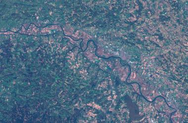 Garonne et ses affluents © Copernicus Sentinel data