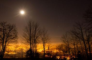 Les lumières d’Annecy. 