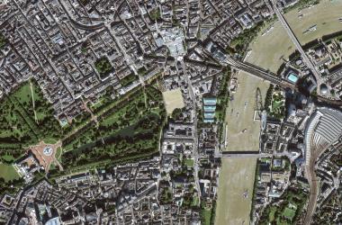 London, the iconic capital of the United Kingdom, under the eye of Pleiades Neo.