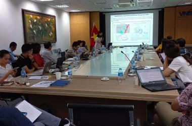 VietSCO feedback workshop at the VNSC (Vietnam National Space Centre) in Hanoi on 16 and 17 June 2022.