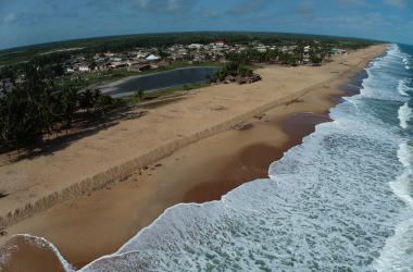 Dzita beach in Ghana, 15 June 2023.